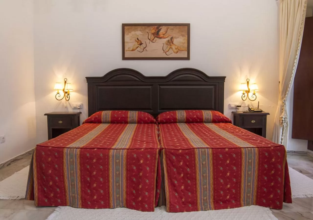 habitaciones hotel bodega extremadura moral 2-258